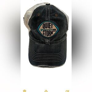 Legacy Black and White Mesh Cap